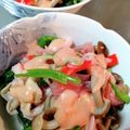 春美姫's cooksnap of when they made ほうれん草・人参・カニカマのマヨサラダ♪.