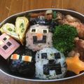 こうぶんママ's cooksnap of when they made キャラ弁(マイクラ).