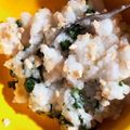 くまりぽ's cooksnap of when they made 離乳食中期～後期*ほうれん草と納豆のお粥.