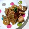 hanausa82's cooksnap of when they made なすとれんこんの甘辛.