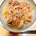クックne5ko6's cooksnap of when they made 10分で完成！玉ねぎたっぷり♡牛丼.