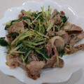 ☆★☆mint☆★☆'s cooksnap of when they made 3分で完成♪豚肉と水菜のオイマヨ炒め.