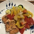 monburan☆'s cooksnap of when they made サーモンと野菜のオーブン焼き.
