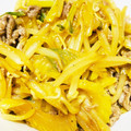 J_son's cooksnap of when they made もやしで嵩まし！牛肉とセロリの炒め物.