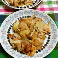 赤い電話's cooksnap of when they made キャベツと鶏もも肉のオイマヨ炒め.