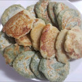 るこちゃんまま's cooksnap of when they made じゃがいものもっちり焼き☆チーズ＆のり塩.