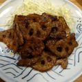 ひろちゃんハッピー's cooksnap of when they made ベジ♪ガッツリおかず♪てりてりレンコン.