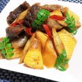 辰夫女子's cooksnap of when they made 筍と牛スジの甘辛煮.