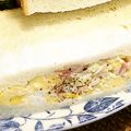 シシュポス's cooksnap of when they made レンジで簡単！カルボナーラサンド.