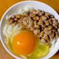 かにゃにゃmama's cooksnap of when they made 超簡単♬やみつき納豆卵うどん♬.