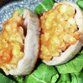 minimai's cooksnap of when they made れんこんの海老はさみ焼き☆.
