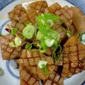 よしよしのキッチン☆'s cooksnap of when they made 簡単サイコロこんにゃくステーキ・後一品に.