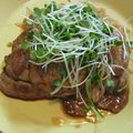 七夕食堂's cooksnap of when they made 濃い味で冷めても美味い豚の生姜焼き.