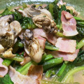二姫二太郎's cooksnap of when they made ほうれん草と牡蠣のソテー.