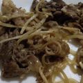 ヨシヨッシー's cooksnap of when they made シャキシャキもやしと牛肉のガーリック醤油.