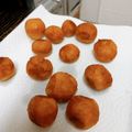 クック2704KK☆'s cooksnap of when they made 対アレルギー　米粉のさつま芋ドーナツ.