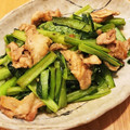 かなりんココりん's cooksnap of when they made 小松菜と豚肉の甘辛炒め.