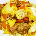 J_son's cooksnap of when they made 豚肉と野菜のガリ味噌バター炒め.