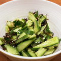 たっこぉ's cooksnap of when they made 塩昆布とたたき胡瓜のごま和え.