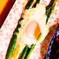 hiiragi☆'s cooksnap of when they made アスパラのソテー☆とろ〜りチーズ卵添え.