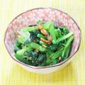 KotoLi☆'s cooksnap of when they made アーモンド入小松菜お浸し.