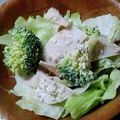 ぼくグディ's cooksnap of when they made ブロッコリーとハムのゴママヨ和え.