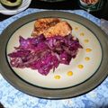 ladyoscar's cooksnap of when they made ご飯に合う！紫キャベツと玉ねぎの炒め物.