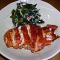 理恵ﾋﾟｮﾝ's cooksnap of when they made 鶏肉の照り焼きの作り方.