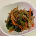 papikun's cooksnap of when they made 簡単☆小松菜と薄揚げの煮びたし.