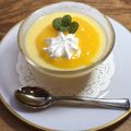 horseland's cooksnap of when they made マンゴーピュレ缶で簡単♪マンゴープリン.