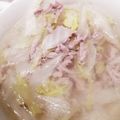 ももpppp's cooksnap of when they made 白菜の塩ショウガスープ☺.