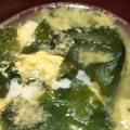 ひぃちゃんひー's cooksnap of when they made 豆腐とわかめと卵のスープ♡.