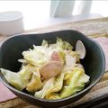 今日の勝家御膳's cooksnap of when they made キャベツとあさりのバター酒蒸し.