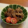 ちゃぴ♥'s cooksnap of when they made 豚バラのすき焼き風甘辛煮.