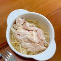 ちっちきっちん's cooksnap of when they made 簡単すぎる＊サラダチキン＊うどん.