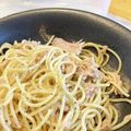 hinaboco's cooksnap of when they made ツナ缶で簡単パスタ.