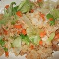 CS555's cooksnap of when they made お手軽☆レタスチャーハン.