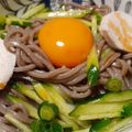 あきつま（杏花☆）'s cooksnap of when they made ラー油まぜ蕎麦.