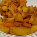 あきつま（杏花☆）'s cooksnap of when they made ツナ・ポテト・人参のカレーきんぴら☆.