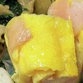 ゆけり３兄弟's cooksnap of when they made お弁当☆ハムの入った洋風卵焼き.
