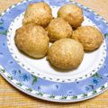 母の適当レシピ's cooksnap of when they made 糖質制限 揚げないもちもちポンデゲージョ.