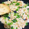 04eri08's cooksnap of when they made 超簡単で美味しい！鮭レタスチャーハン.