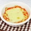 桜月❀咲良mommy's cooksnap of when they made 余った餃子の皮でラザニア風～☆.