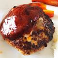 クックミッコ☆'s cooksnap of when they made ジューシー!!基本のチーズinハンバーグ.