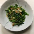 クック78R779☆'s cooksnap of when they made 混ぜるだけ！干し桜エビと菜の花のお浸し.