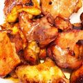 作って食べるの大好き's cooksnap of when they made 鶏もも肉の柚子胡椒ガーリック醤油炒め♪.