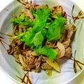 すいーぷりん's cooksnap of when they made 牛肉とセロリの粒マスタード炒めレモン風味.