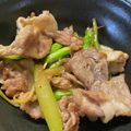 __MUGI's cooksnap of when they made アスパラと豚肉バター炒め.