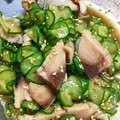 ゆゆっちゃ's cooksnap of when they made 簡単☆シメサバときゅうりの酢の物.