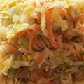 にゃんにょ's cooksnap of when they made 春キャベツとマカロニの和風サラダ.